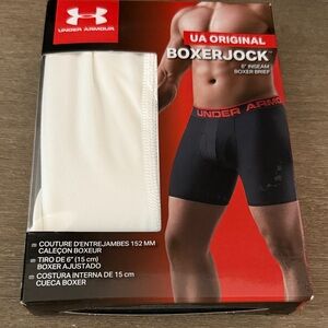 XXL Under Armour BoxerJock 6” Briefs White